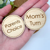 Decision Maker Wooden Coins - Wholesale