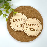 Decision Maker Wooden Coins - Wholesale