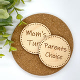 Decision Maker Wooden Coins - Wholesale