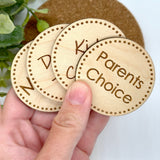 Decision Maker Wooden Coins - Wholesale