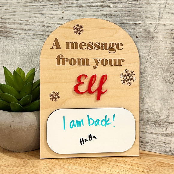 Elf Message Board