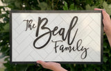 Family Name Sign