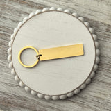 Handwritten Engraved Keychain