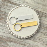 Handwritten Engraved Keychain