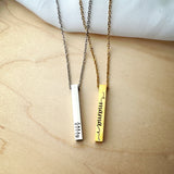 Keiza Vertical Bar Necklace