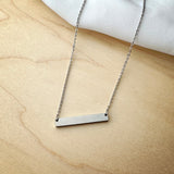 Shelby Horizontal Bar Necklace -  Wholesale