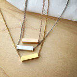 Liz Mini Bar Necklace