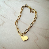 Michelle Paperclip Chain Bracelet