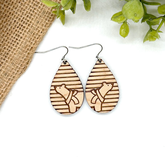 Polar Bear Stripes Teardrops - Wholesale