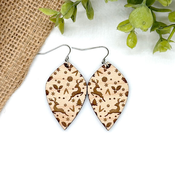 Reindeer Sprint Maple Wood Drops - Wholesale
