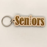 Senior Keychains - Bold
