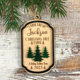 Tree Farm Ornament