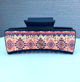 Colorful Aztec Hair Clip - 2 sizes