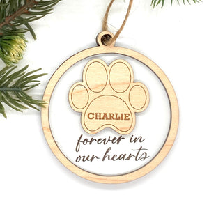 2 Layer Memorial Ornament