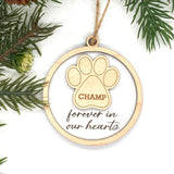 2 Layer Memorial Ornament