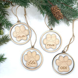 2 Layer Pet Ornament