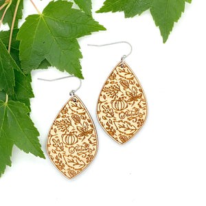 Autumn Pumpkin Teardrops
