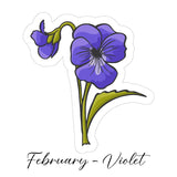 Birth Flower Stickers - Wholesale