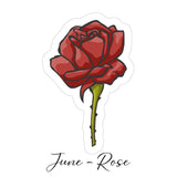 Birth Flower Stickers - Wholesale