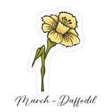 Birth Flower Stickers - Wholesale