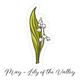 Birth Flower Stickers - Wholesale