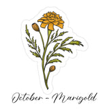 Birth Flower Stickers - Wholesale