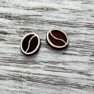 Coffee Bean Studs