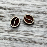 Coffee Bean Studs