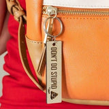 Don't Do Stupid 💩 Keychain