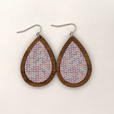 Geometric Wheat Cork Drops