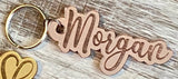 Mirror Name Keychain
