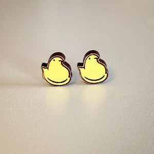 Fluffy Chick Studs