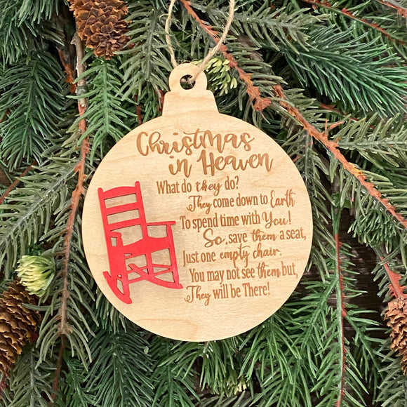 Christmas in Heaven Ornament