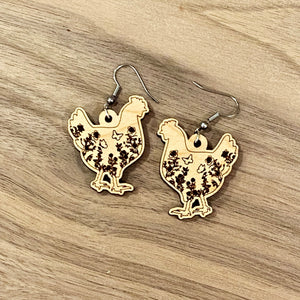 Floral Chicken Drops