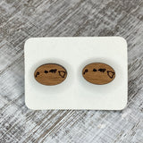 State Stud Earrings-Cherry - Wholesale