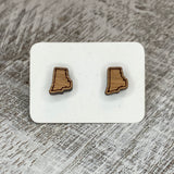 State Stud Earrings-Cherry - Wholesale