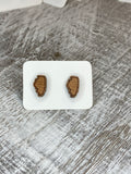 State Stud Earrings-Cherry - Wholesale