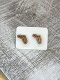 State Stud Earrings-Cherry - Wholesale