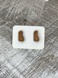 State Stud Earrings-Cherry - Wholesale