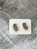 State Stud Earrings-Cherry - Wholesale