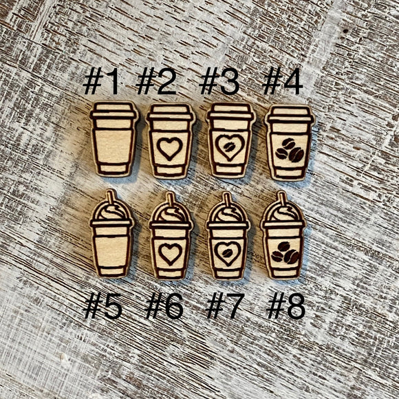 Coffee and Frappuccino Studs