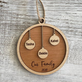 Custom Family Ornament - Wholesale