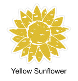 Leopard Sunflower Stickers - Wholesale