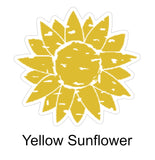 Leopard Sunflower Stickers