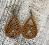 Open Paw Print Drop