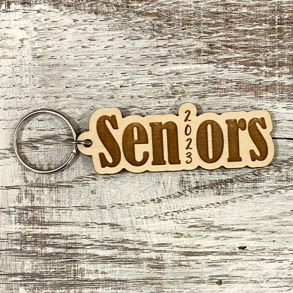 Senior Keychains - Bold