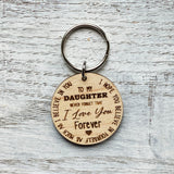 Senior Keychains - I Love You Forever