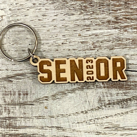 Senior Keychains - Letterman