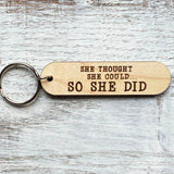 Senior Keychains - Thought They Could, So They Did - Wholesale