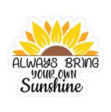 Sunflower Stickers - Wholesale
